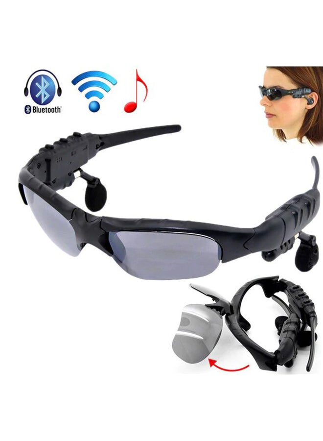 Generic Rechargeable Bluetooth Earphones Sunglasses  - Image 4
