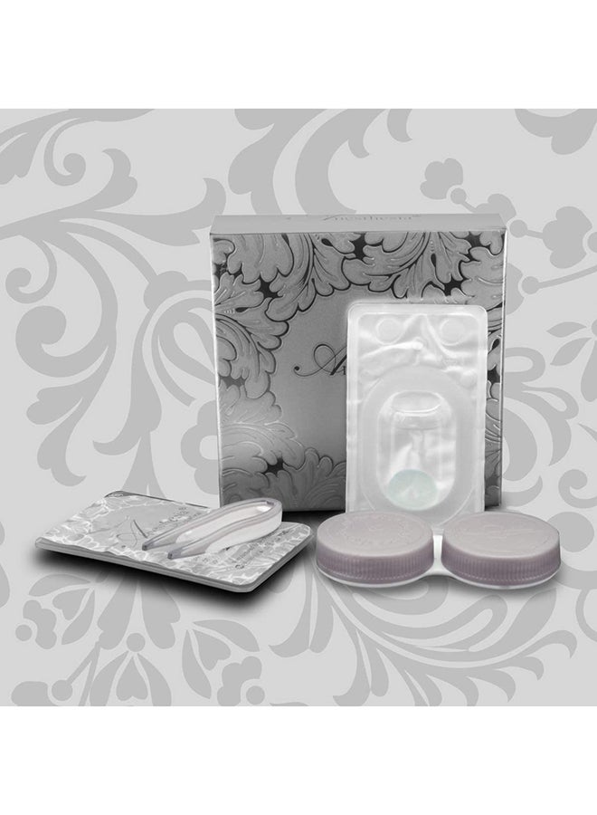 أنستازيا عدسات لاصقة تستخدم لمدة 6 أشهر لون أديكت بلو (الأزرق) - Image 3