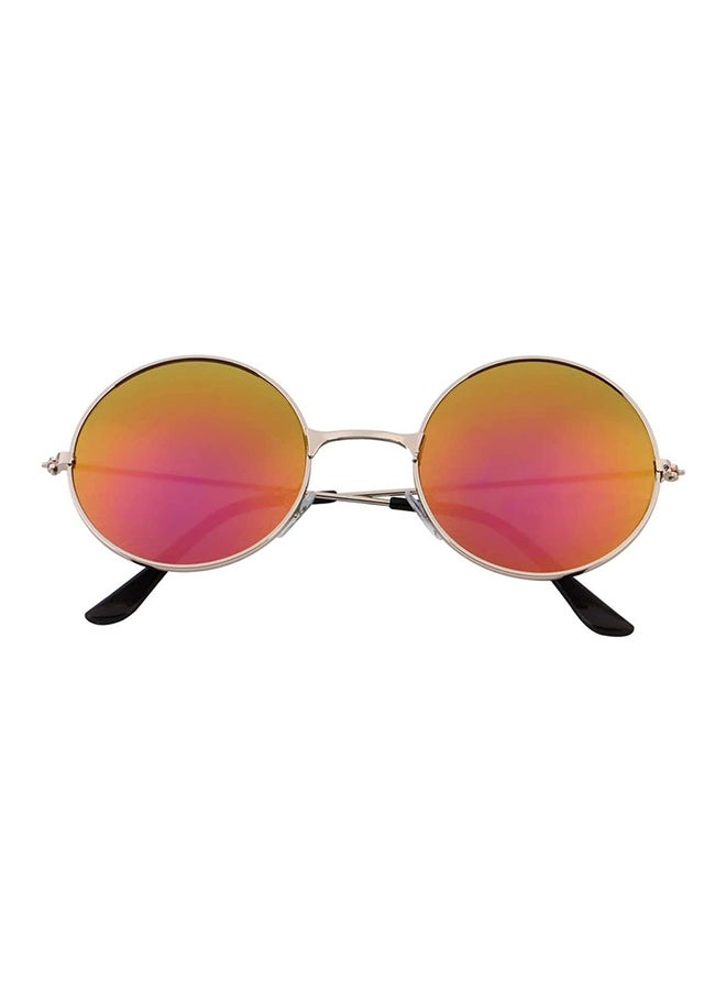 أوتاد نظارة شمسية بإطار كامل الحواف وعدسات مستديرة - Image 2