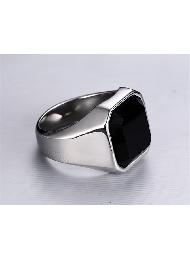ROMAD Titanium Signet Ring  - Image 2