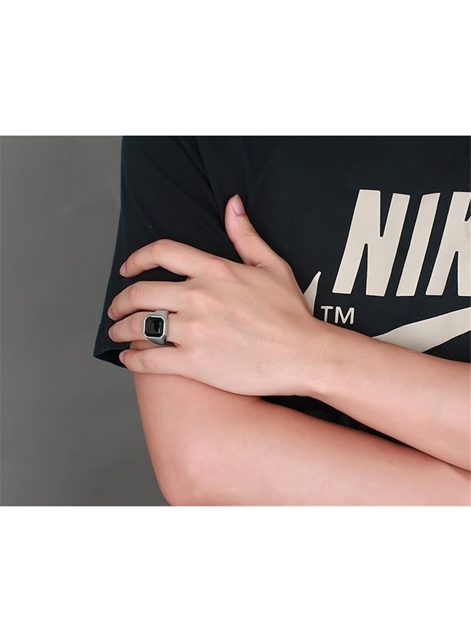 ROMAD Titanium Signet Ring  - Image 3