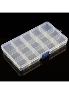 Bluelans 15 Compartments Plastic Jewelry Bead Storage Container  - Image 3