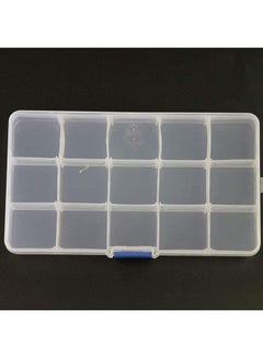 Bluelans 15 Compartments Plastic Jewelry Bead Storage Container  - Image 2