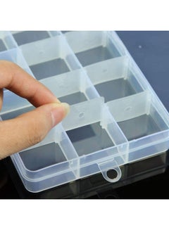 Bluelans 15 Compartments Plastic Jewelry Bead Storage Container  - Image 4