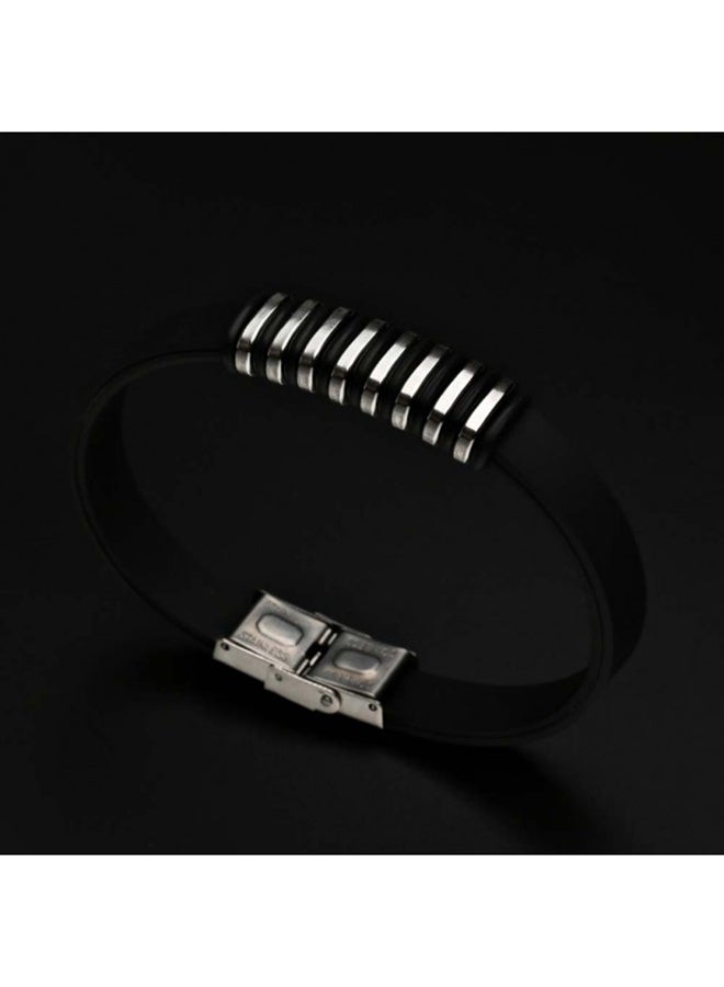 Sharpdo Unquie Accent Titanium Bracelet - Image 2