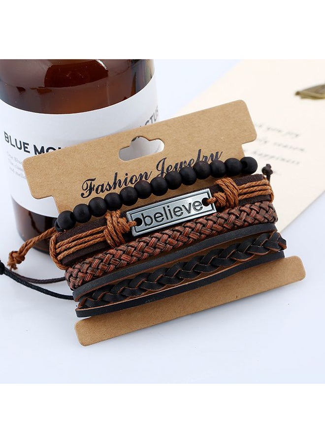 Fashion Street Faux Leather Bracelet  - Image 2