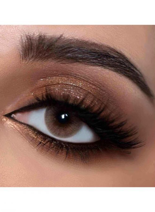 لينس مي عدسات لاصقة باللون البني الكراميل  - Image 2