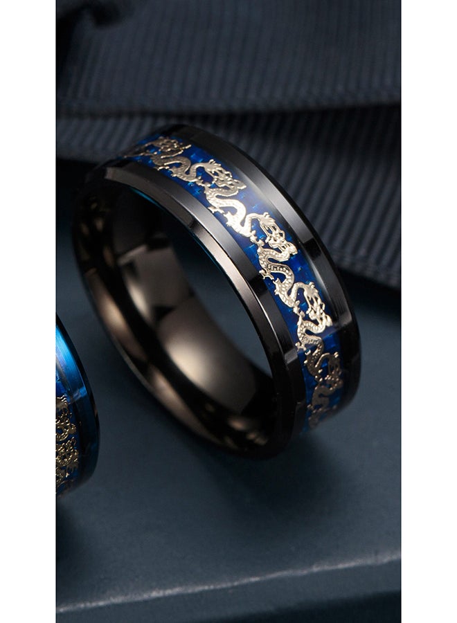 Stainless Steel Dragon Designed Ring - Image 3