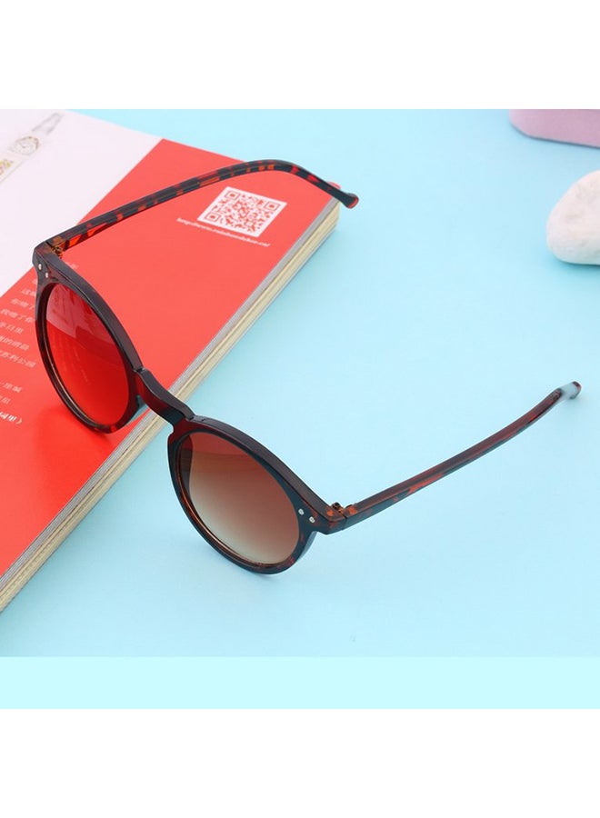 شاربدو نظارة شمسية بإطار مستدير وعدسات واقية من الأشعة فوق البنفسجية - Image 4