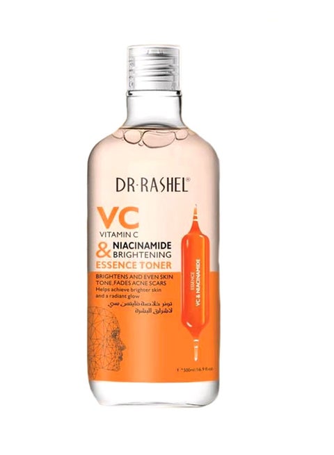 Vitamin C & Niacinamide Brightening Essence Toner Multicolour 500ml