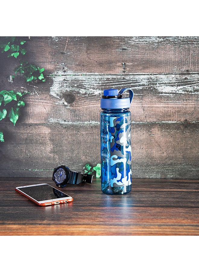 Royalford - Water Bottle Blue/Black 600ml - Image 1