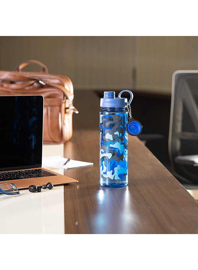 Royalford - Water Bottle Blue/Black 600ml - Image 1