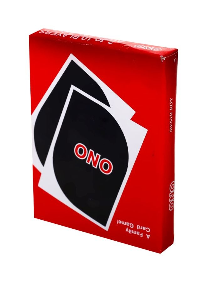 Ono Family Card Game 