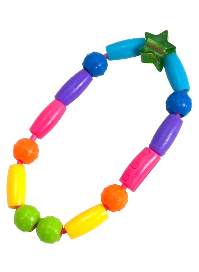 ذا فيرست ييرز عضاضة من الخرز بألوان ساطعة للأطفال بدءاً من حديثي الولادة حتى 3 أشهر- ألوان متعددة - Image 1