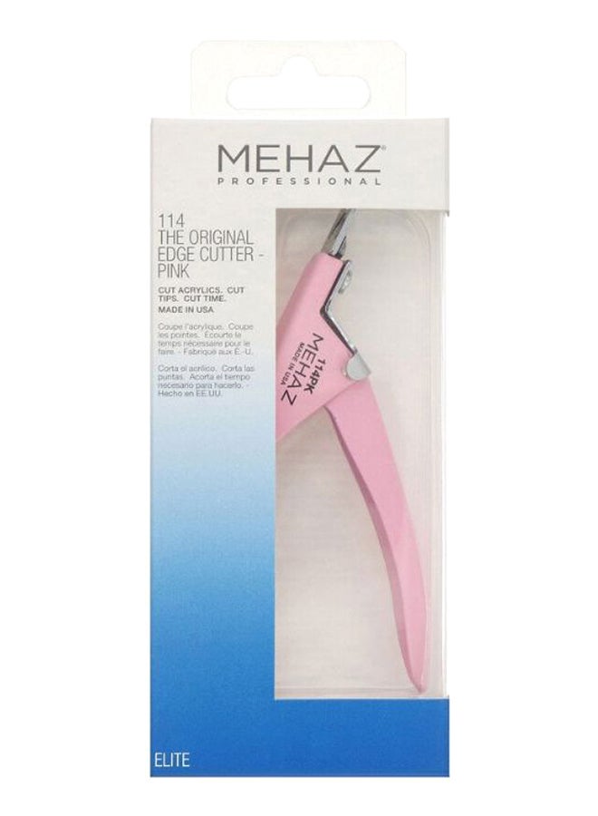 Mehaz Original Edge Nail Cutter Pink/Silver - Image 2