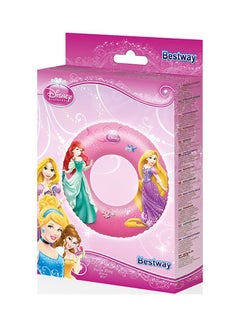 Bestway Inflatable Disney Princess Printed Swim Ring Pool Float 91043 56x56x10centimeter  - Image 3