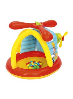 Inflatable Helicopter With Balls Set 93538 155x102x91cm
