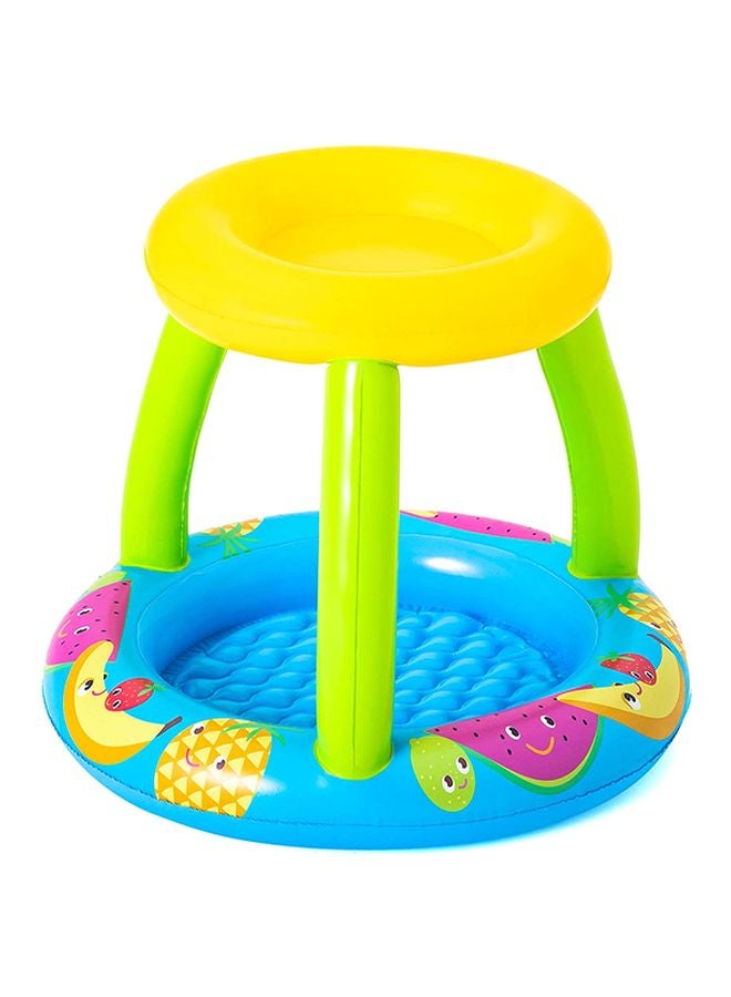 بست واي حوض سباحة للعب بمظلة برسمة فواكه 94 x 89 x 79سم - Image 1