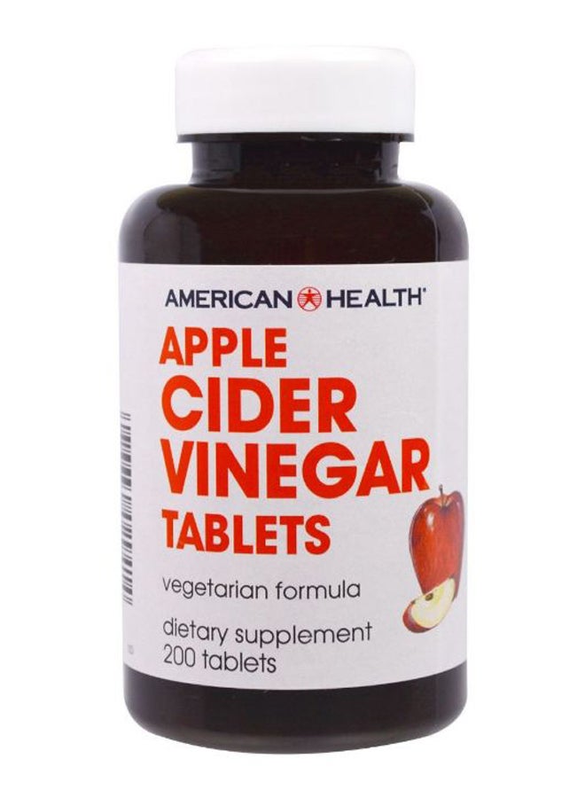 Apple Cider Vinegar - 200 Tablets - v1588600013/N37795338A_1