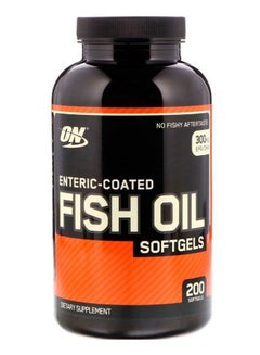 Enteric-Coated Fish Oil - 200 Softgels