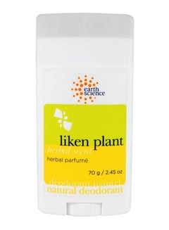 Earth Science Liken Plant Herbal Scent Natural Deodorant 70grams  - Image 1