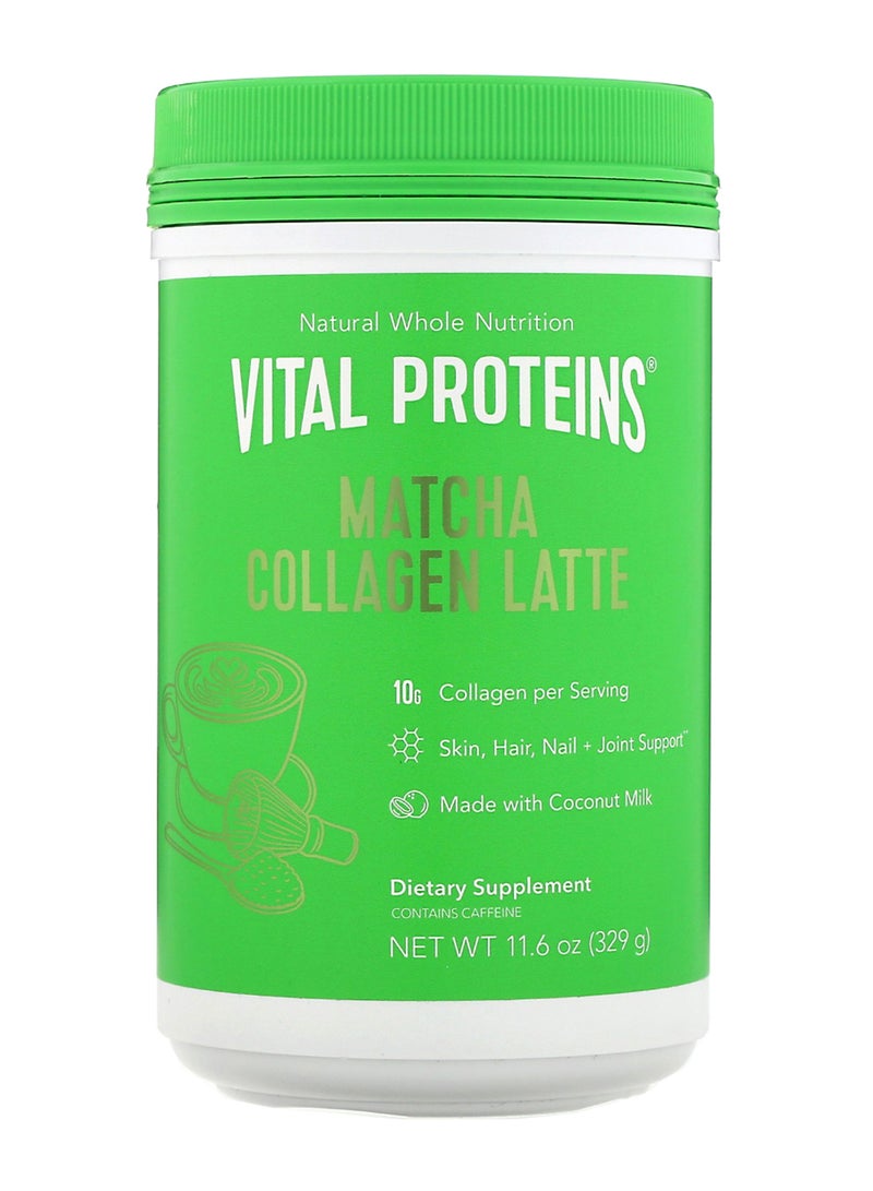 Matcha Collagen Latte Supplement