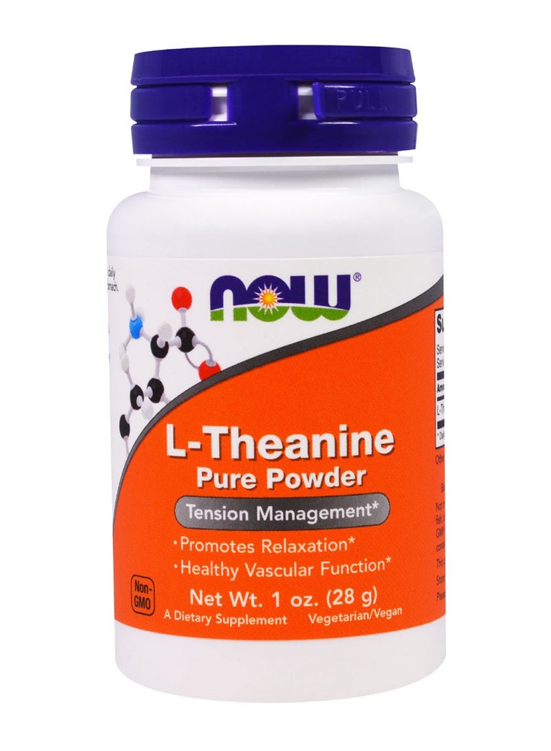 Now Foods - L-Theanine Pure Powder - Image 1