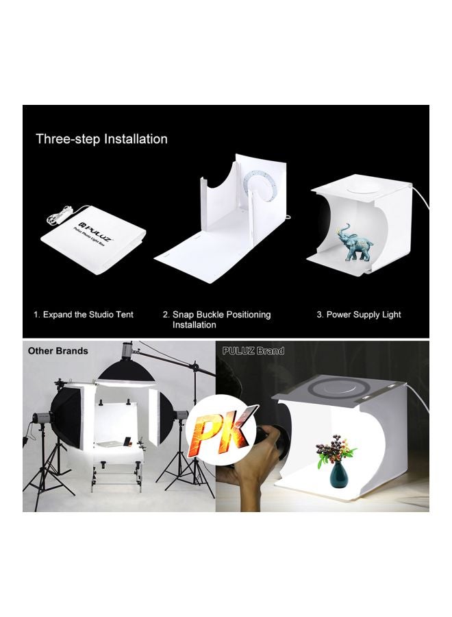 PULUZ Portable Led Light Tent Kit White  - Image 4