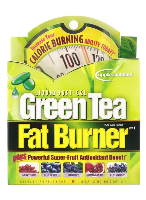 Fat Burner Green Tea - 30 Liquid Soft Gels