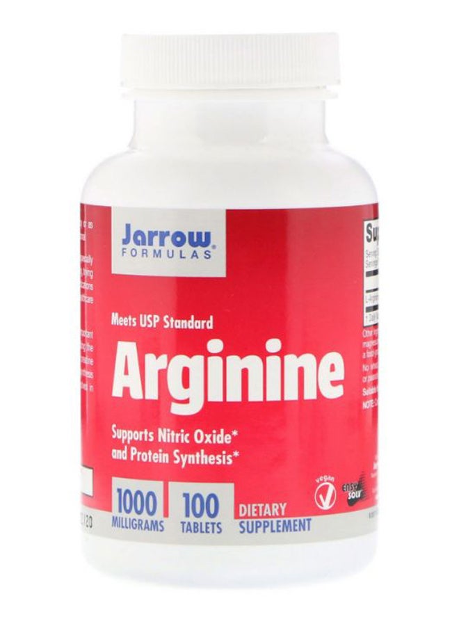jarrow formulas Arginine Dietary Supplement - 100 Tablets