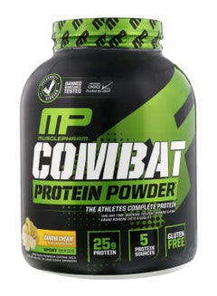 MusclePharm Banana Cream Combat Protein Powder 