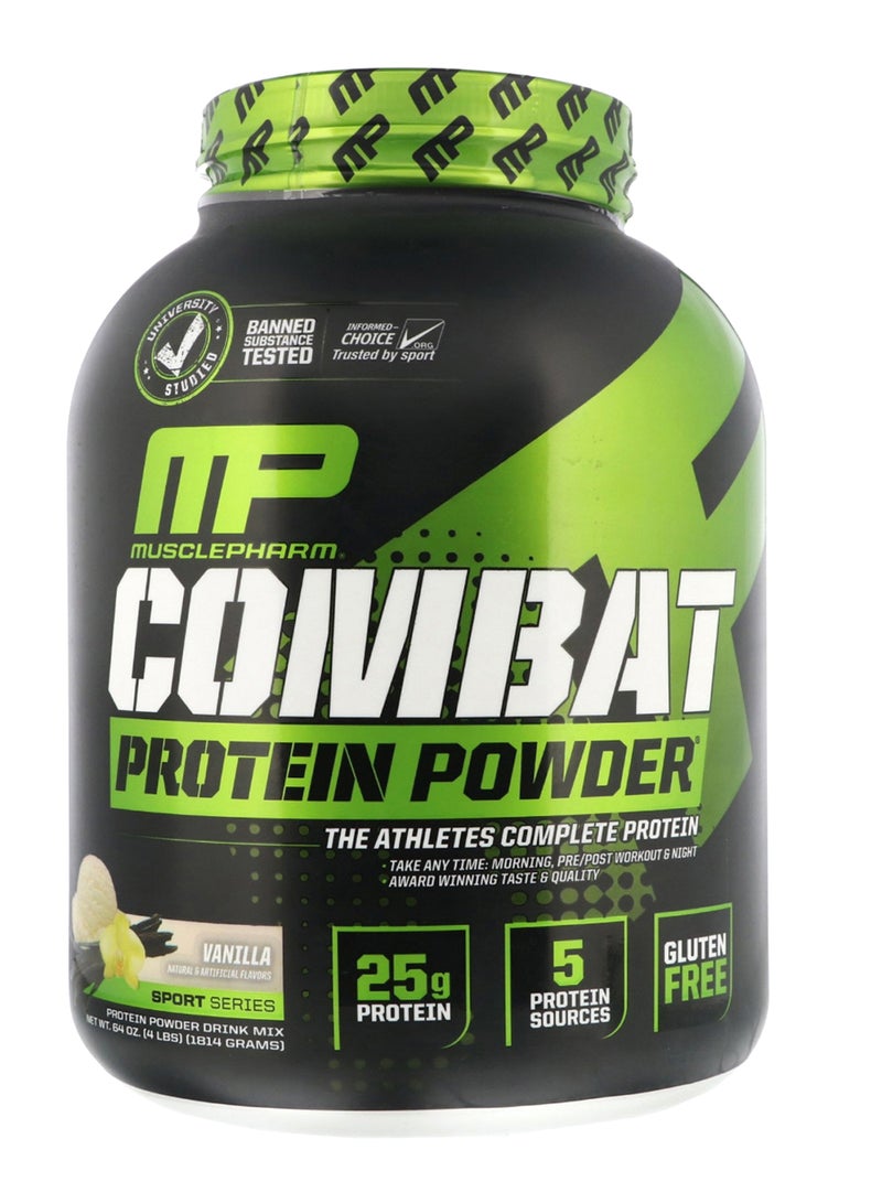 MusclePharm Vanilla Combat Protein Powder