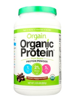 Orgain Creamy Chocolate Fudge Organic Protein Powder 