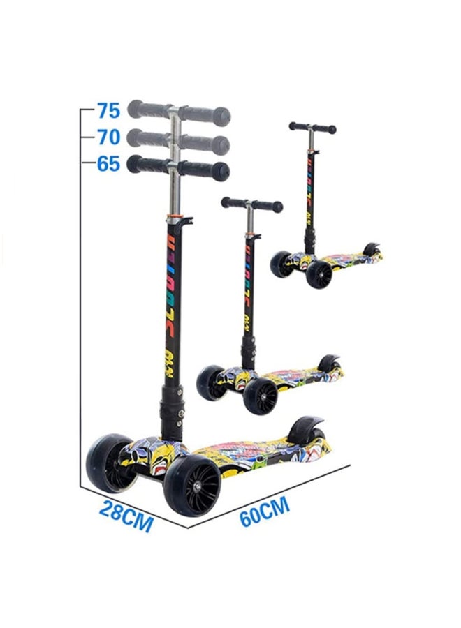 Cool Baby 3-Wheel Adjustable Scooter With LED Light  - Image 2