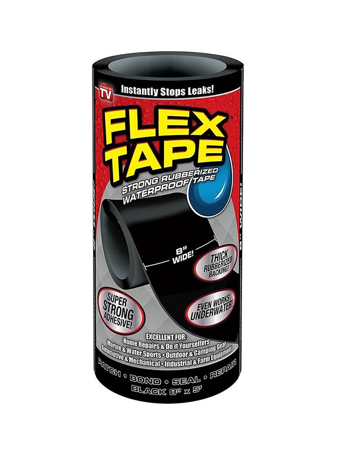 FLEX TAPE Fiberfix Waterproof Pipe Tape Black 
