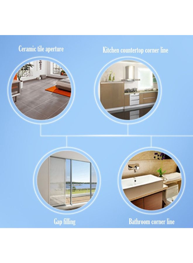 Anti Mould Grout Aide Floor Tile Gap Filling Agent White - Image 2