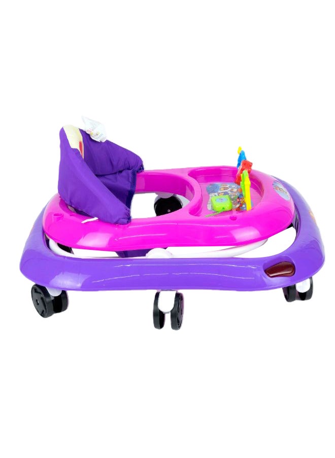 BABY PLUS - Baby Walker With Adjustable Height Rotatable Wheel, Music Button, Safe And Comfortable Seat - Image 1