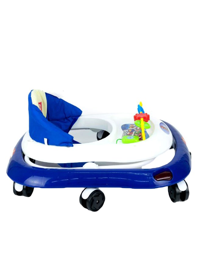 BABY PLUS - Baby Walker With Adjustable Height Rotatable Wheel, Music Button, Safe And Comfortable Seat - Image 1