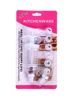 HUANYI Cake Icing Injector Cone White/Clear 7cm 