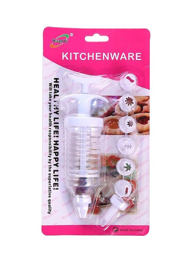 HUANYI - Cake Icing Injector Cone White/Clear 7cm - Image 1