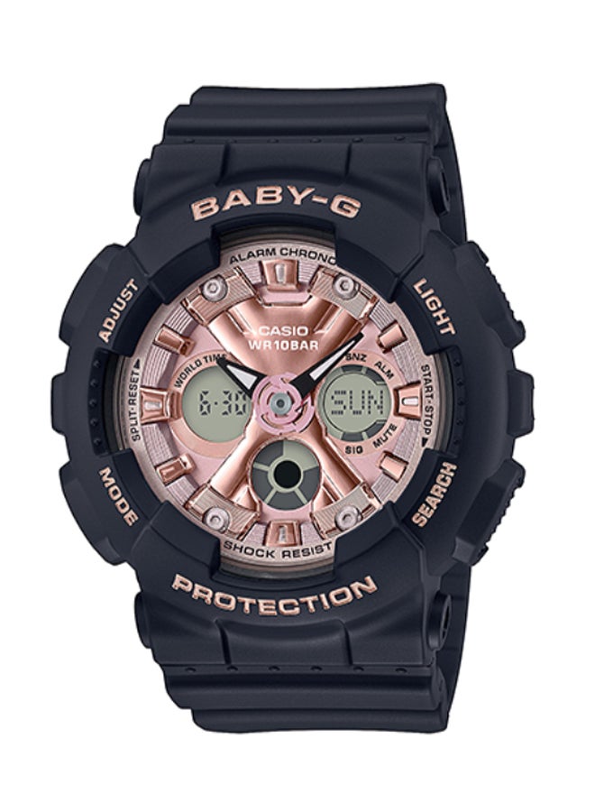Baby-G - Girls' Stylish Analog Digital Quartz Watch BA-130-1A4 - Image 1