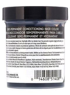 Conditioning Semi-Permanent Hair Colour Ebony 100ml - v1588607192/N37802149A_2