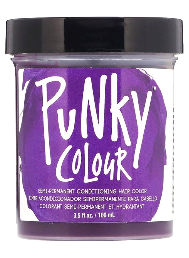 بانكي صبغة شعر مرطبة شبه دائمة. أرجواني 100ملليلتر - Image 1