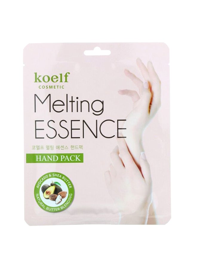 كويلف 10 أزواج من ماسك اليدين بخلاصة الأفوكادو وزبدة الشيا