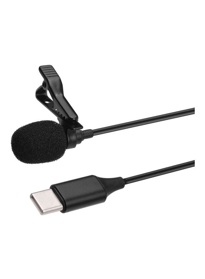 ACEMIC Clip-On Lapel Tie Mobile Phone Microphone Black - Image 3