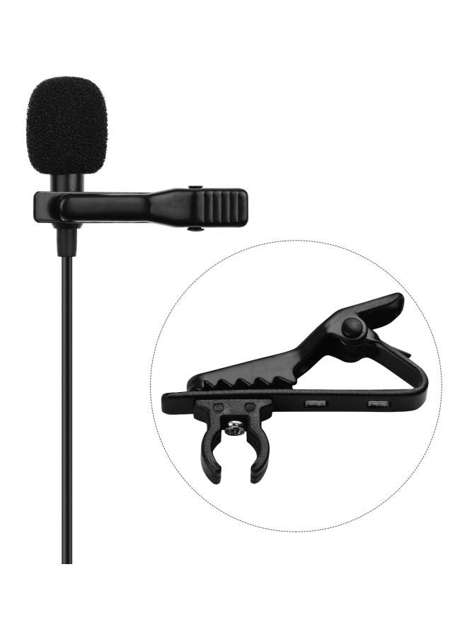 ACEMIC Clip-On Lapel Tie Mobile Phone Microphone Black - Image 4