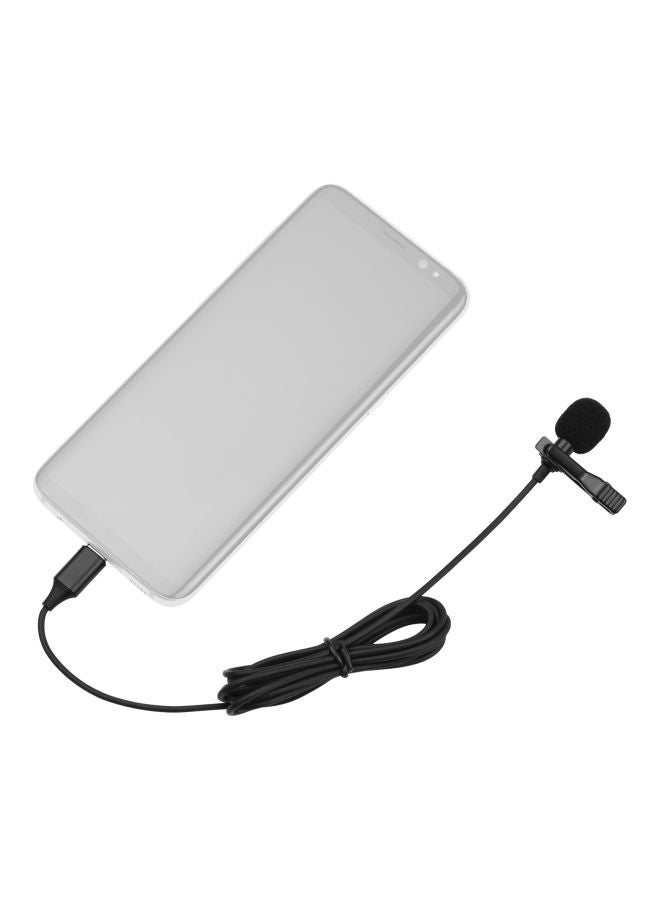 ACEMIC Clip-On Lapel Tie Mobile Phone Microphone Black - Image 5
