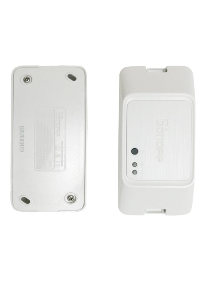 SONOFF - Basic R3 Smart Wi-Fi Switch White 10x3x5cm - Image 1