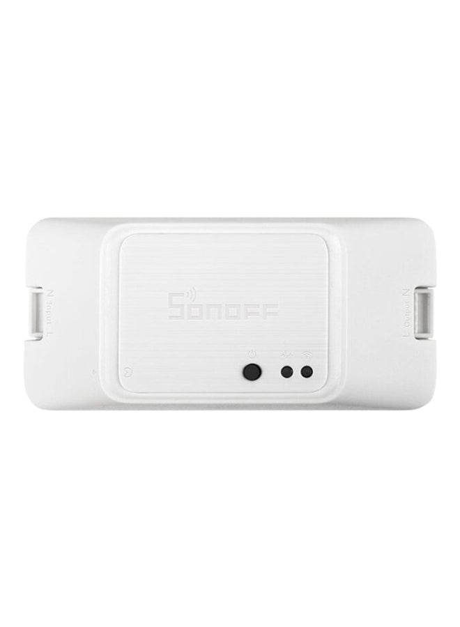 SONOFF - Basic R3 Smart Wi-Fi Switch White 10x3x5cm - Image 1
