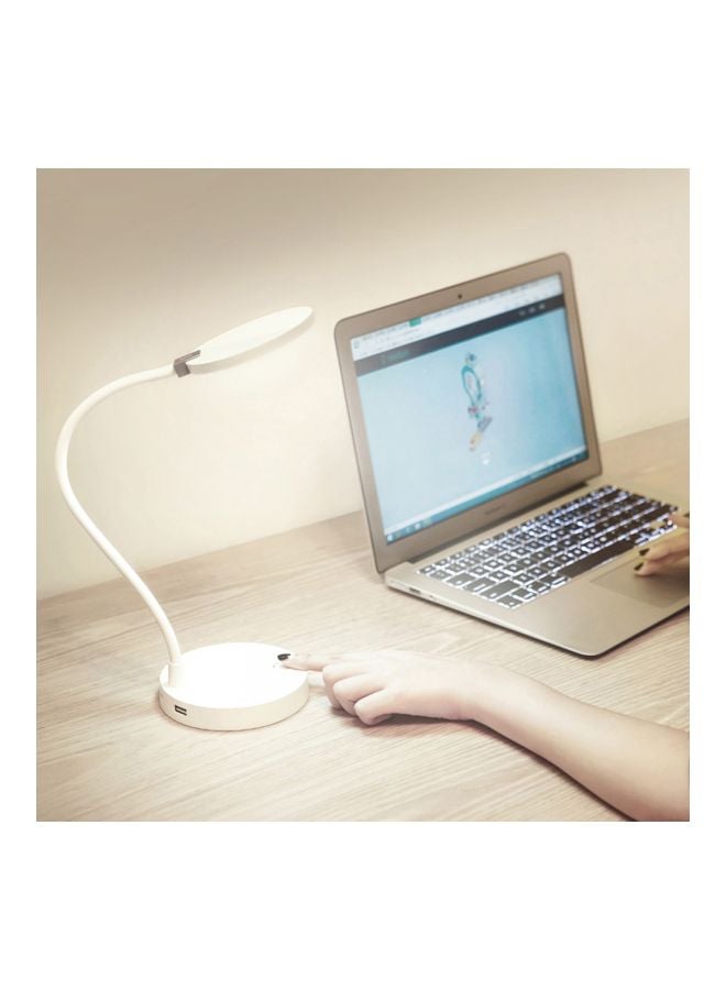 كووو مصباح مكتب LED ذكي أبيض 11x11x38سم - Image 4